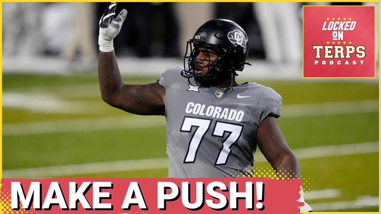 Maryland Football Should Make a Big Push For Jordan Seaton| Maryland Terps Podcast