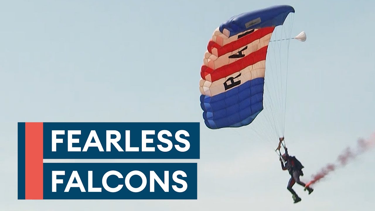 RAF Falcons jump-start season with stunning new move