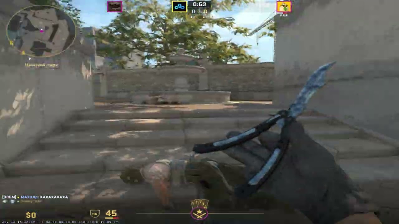 ~ knife  clutch 1 v s 5  faceit~ : ace