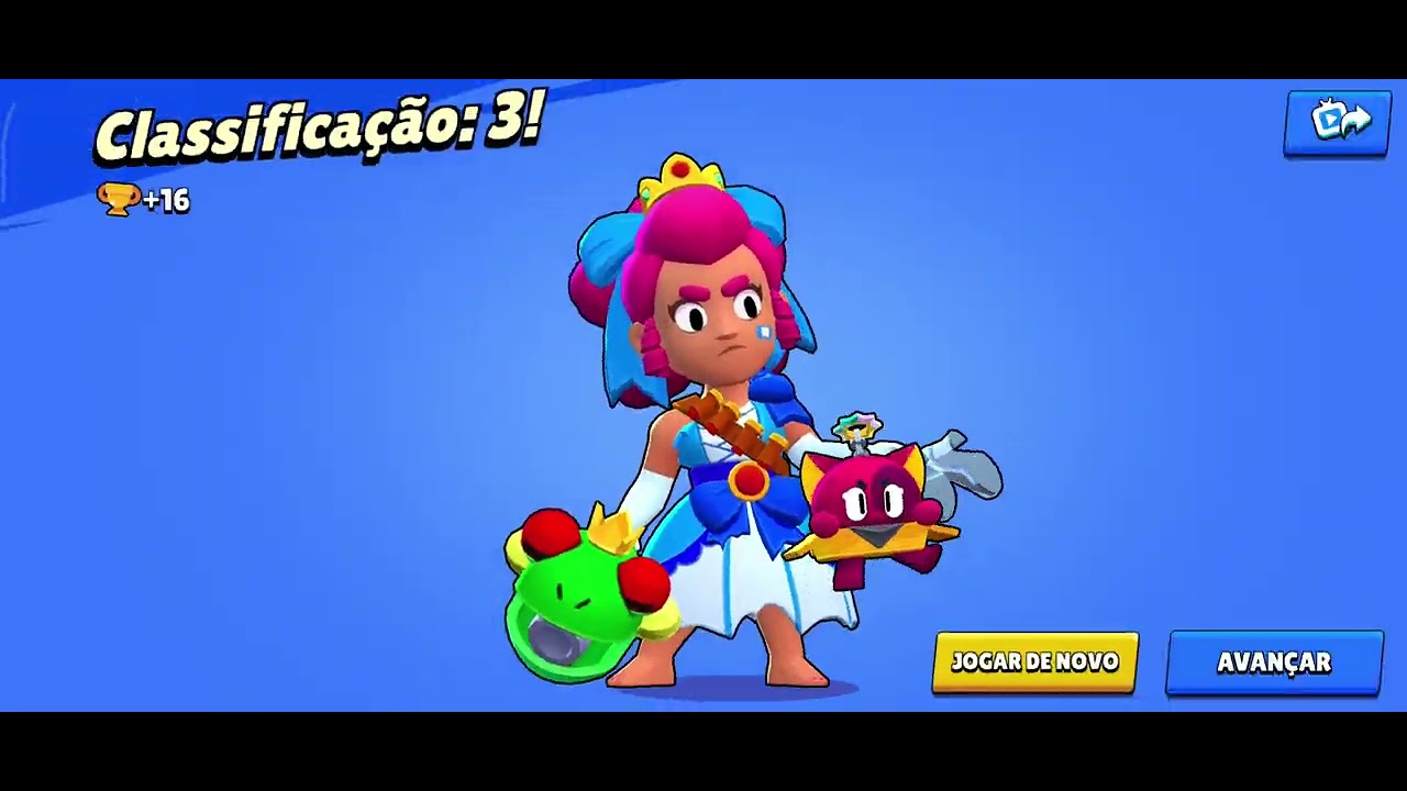 Subindo troféus na Shelly Brawl Stars 