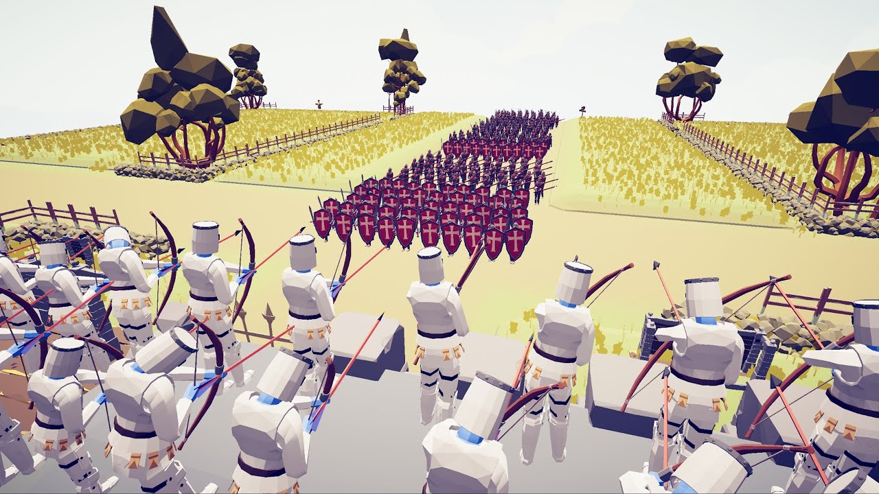 CAN KNIGHTS PROTECT QUEEN? - Totally Accurate Battle Simulator TABS