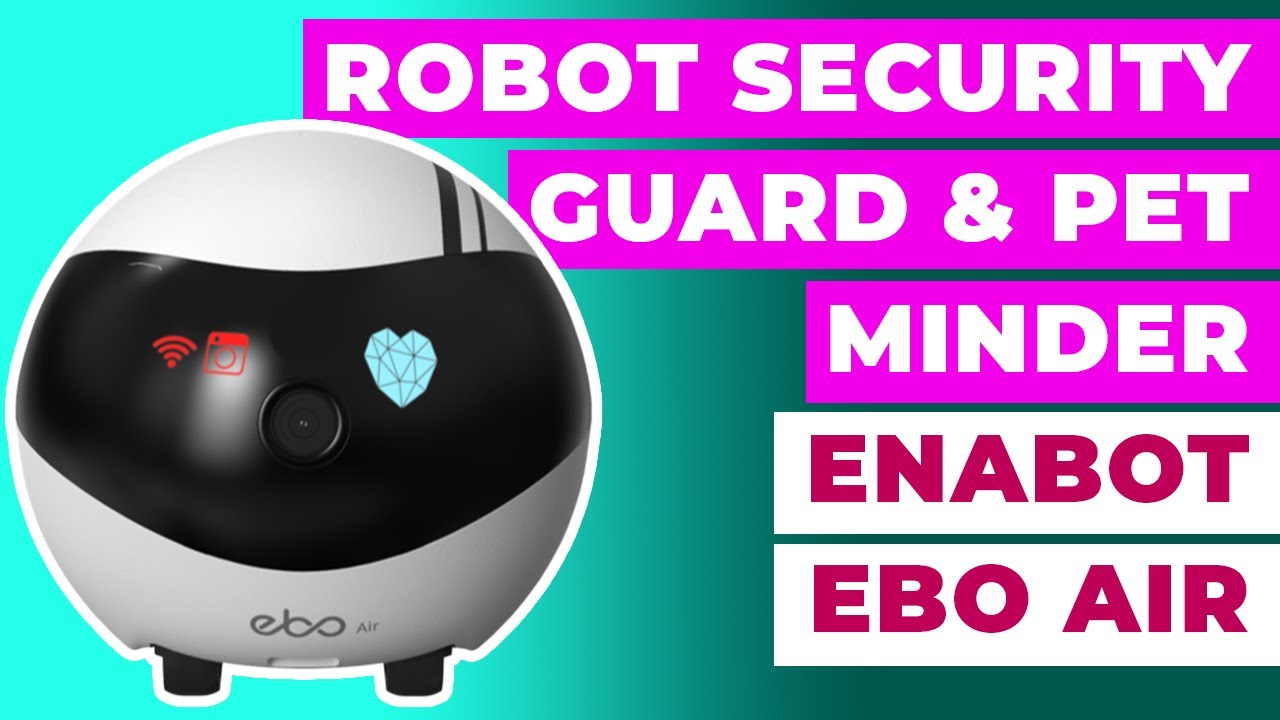 EBO Air - Robot Security Guard and Pet Minder