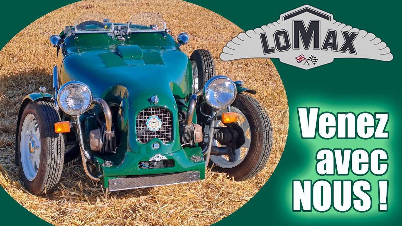 Venez faire un tour en LOMAX 223 :  Un kit car anglais Made in French !!
