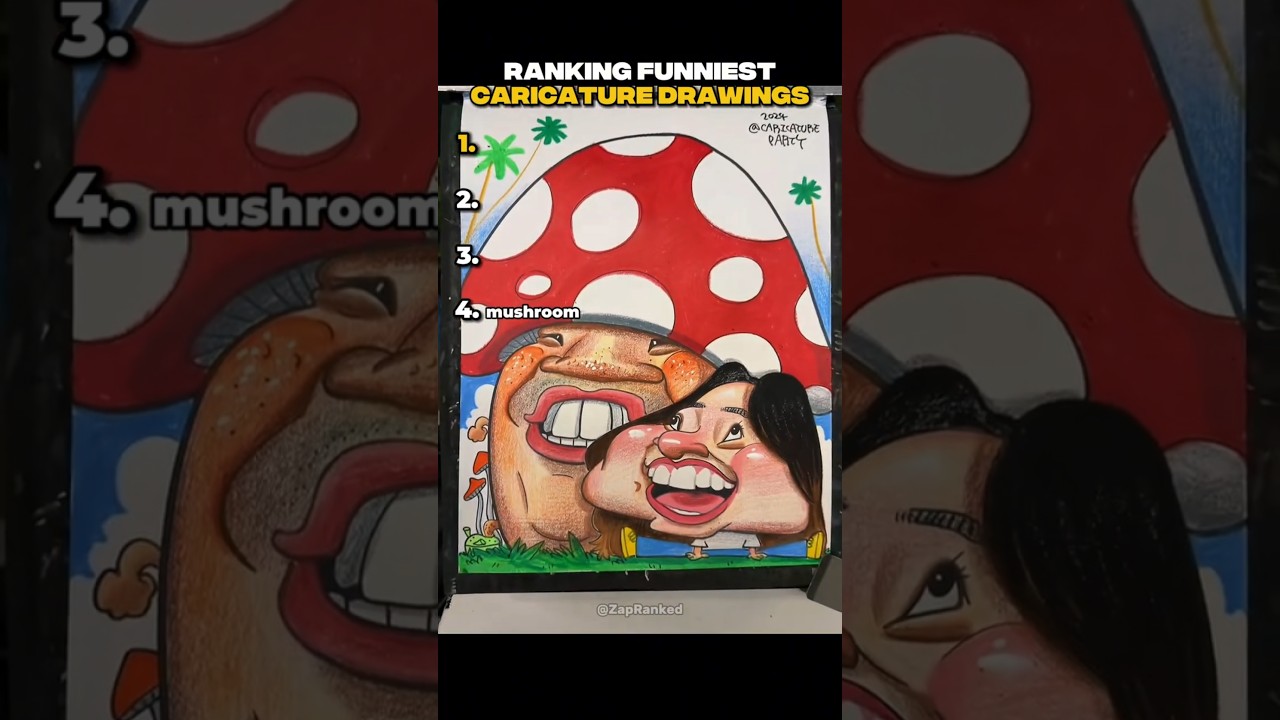 Ranking Funniest Caricature Drawings (Part 3)