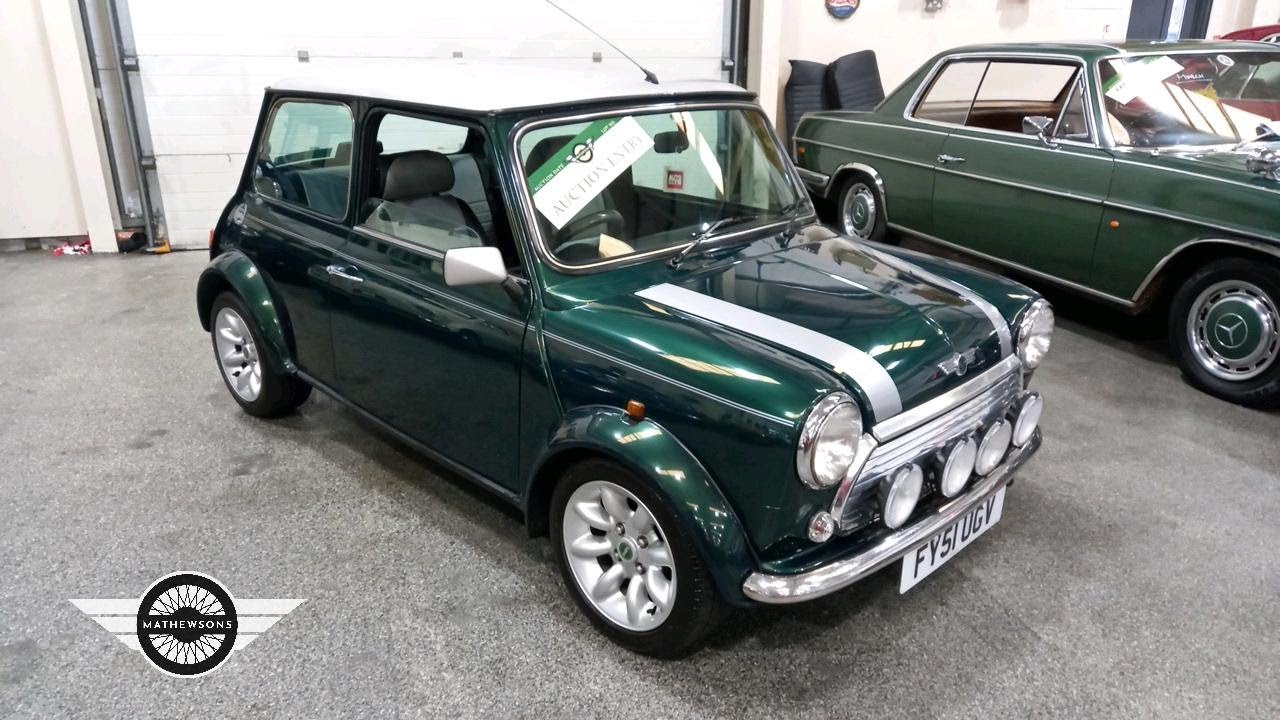 2001 ROVER MINI COOPER SPORT | MATHEWSONS CLASSIC CARS | AUCTION: 12,13 & 14 MARCH 2025