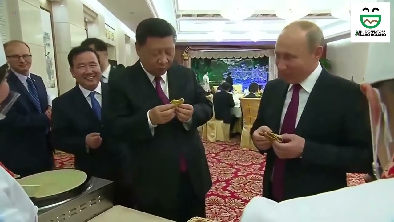 Xi Jinping visita Putin (Il Doppiatore Marchigiano)