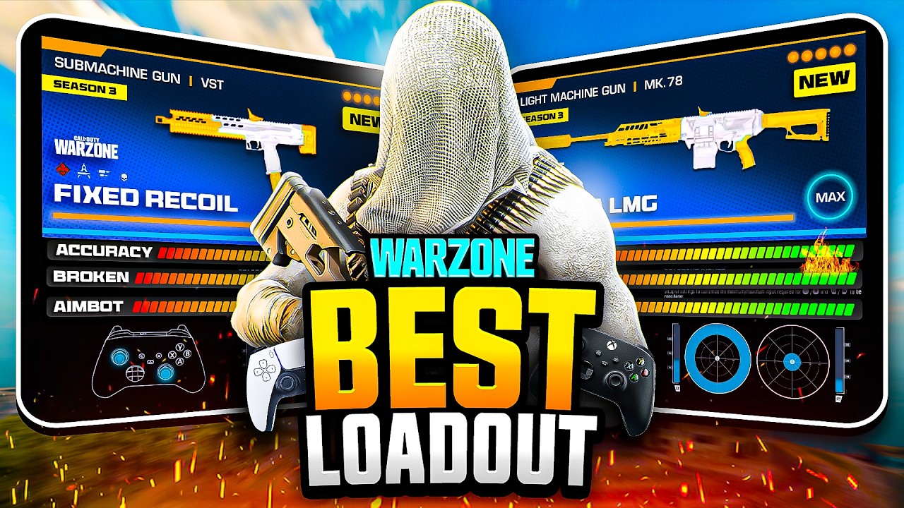 the BEST *BROKEN* META LOADOUT in Warzone after the NEW UPDATE! (Best VST Class Setup)