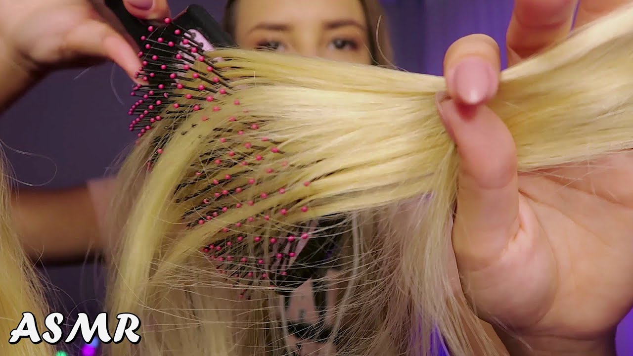 ASMR - MEXENDO NO SEU CABELO AT&Eacute; VOC&Ecirc; DORMIR (sons reais)