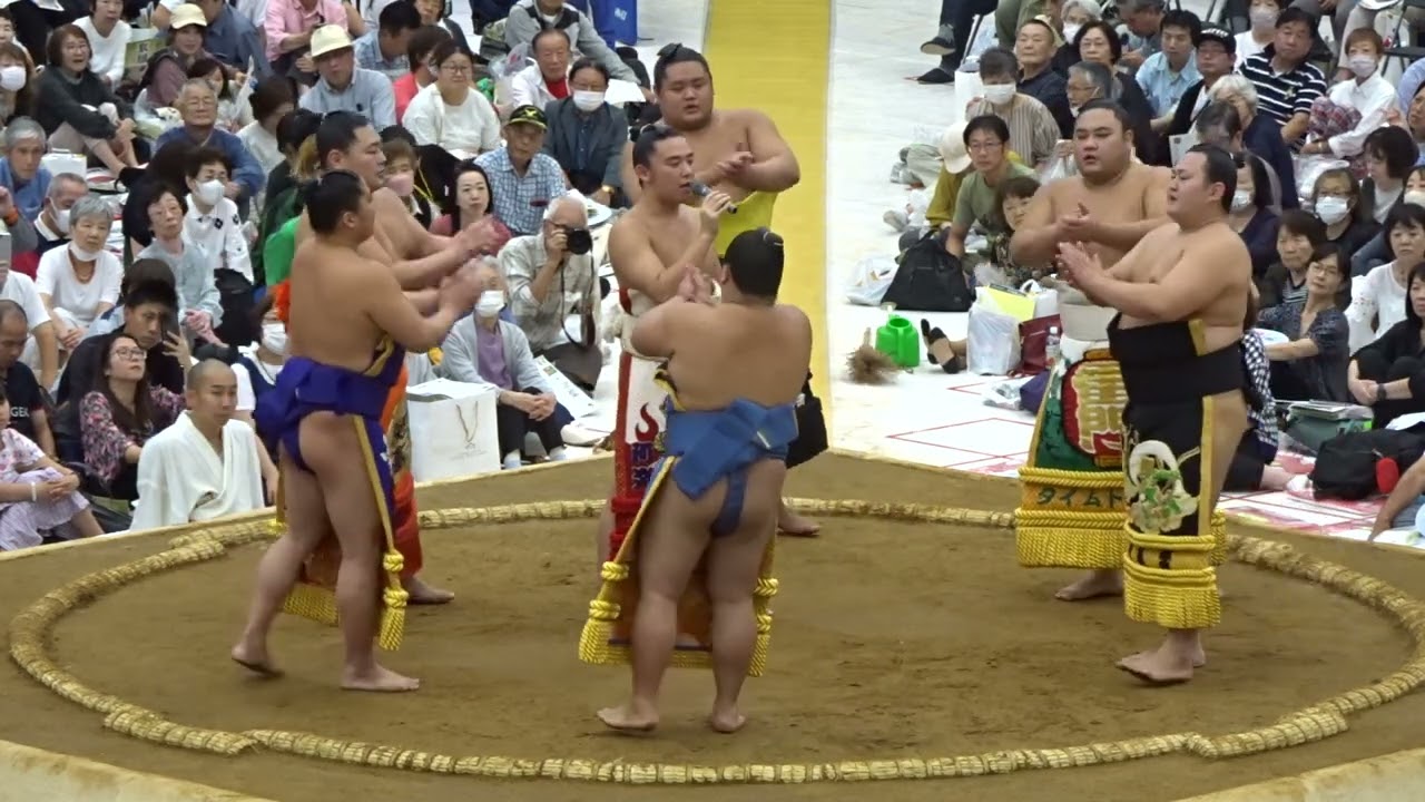 《巡業》相撲甚句 - 北大地 琴ノ藤 美浜海 栃岐岳 小城虎 鶴ノ海【柏場所】2024/10/03 sumo jinku [KASHIWA basho]
