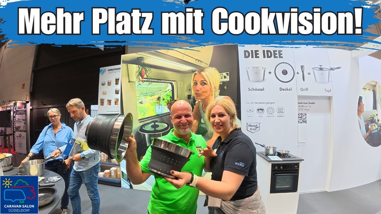 Mehr Platz im Camper 🚐 Cookvision Kochgeschirr | 10-teilig - Caravan Salon Düsseldorf 25!