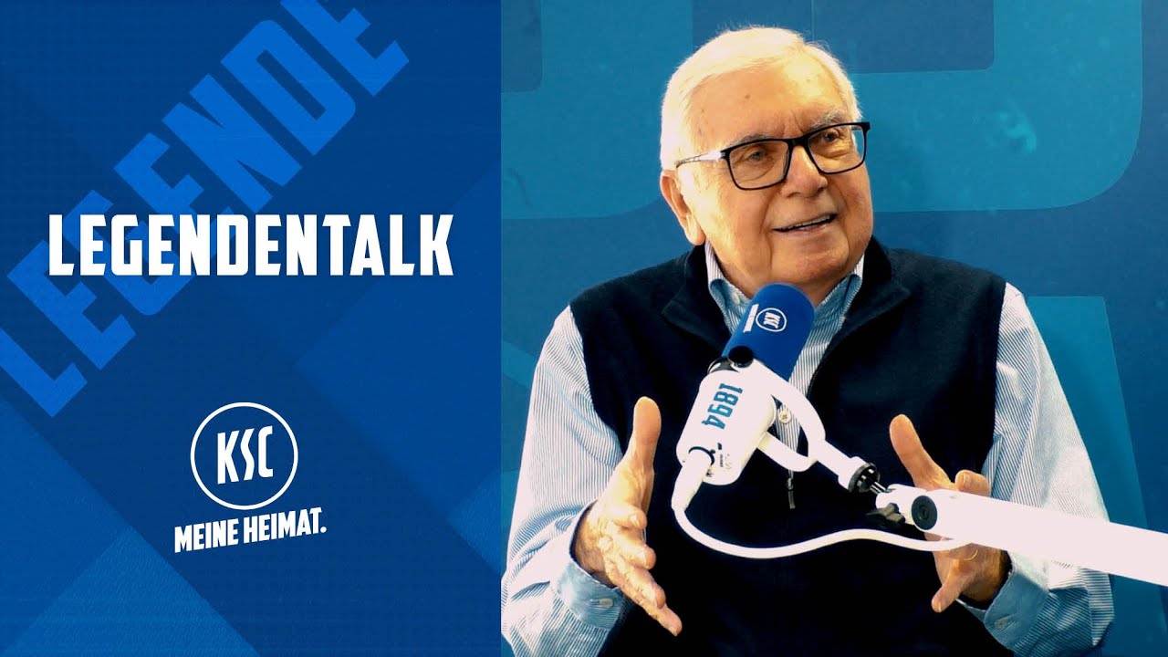 KSC Legendentalk mit Ex-Pr&auml;sident Roland Schmider!