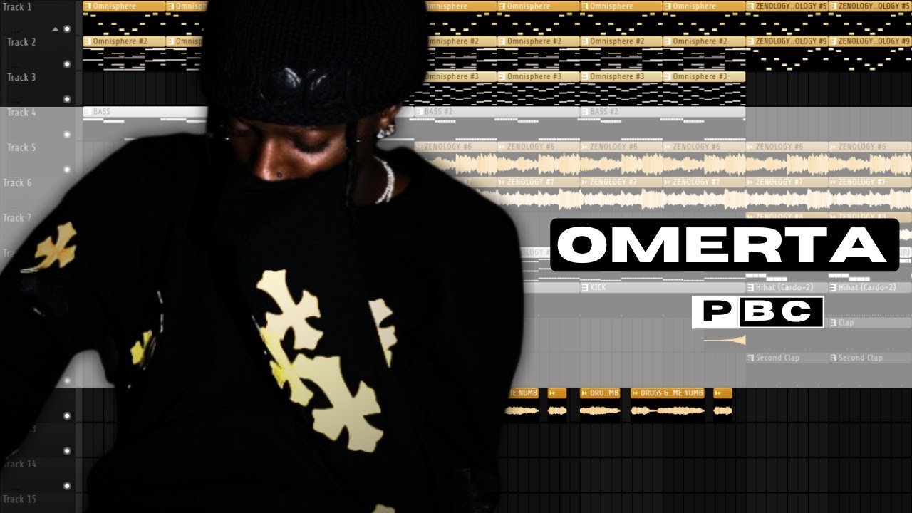 OMERTA by Playboi Carti + DRUGS GOT ME NUMB | 87/90% ACCURATE - REMAKE in FL studio