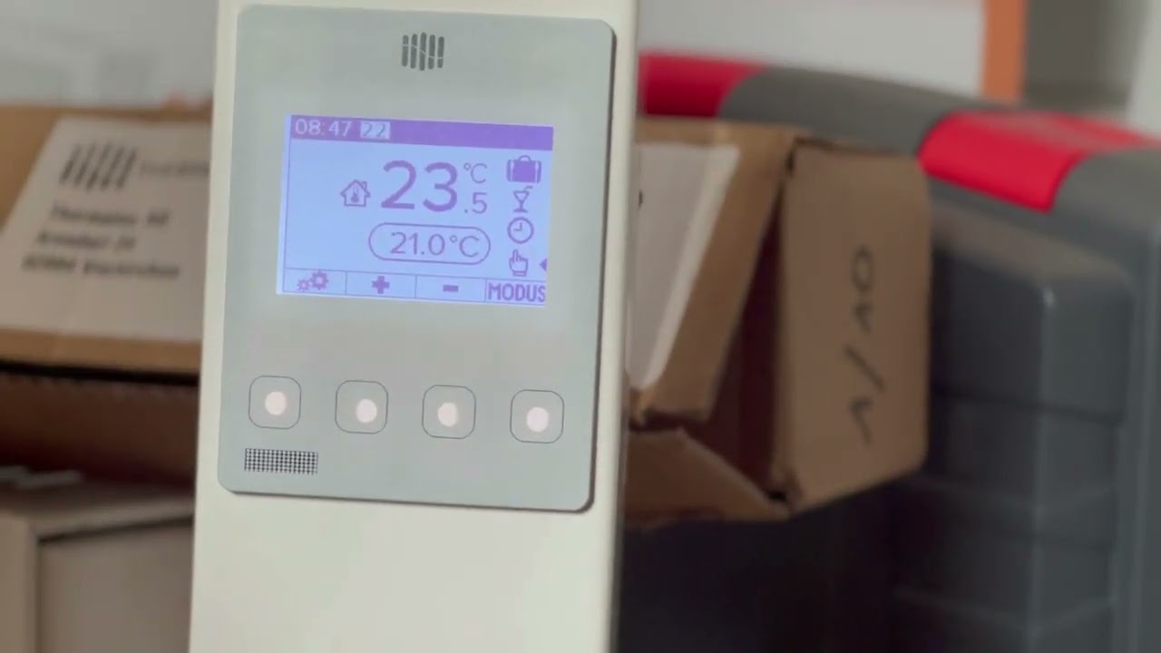 Megérkezett az Aeroflow - Technotherm új generációs vezérlőpanelja a nemzetközi piacokra.