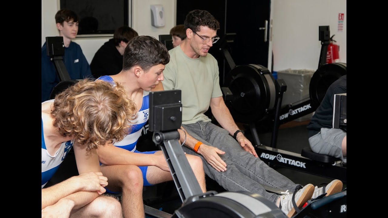 An erg session and all the inspiration with Philip Doyle.