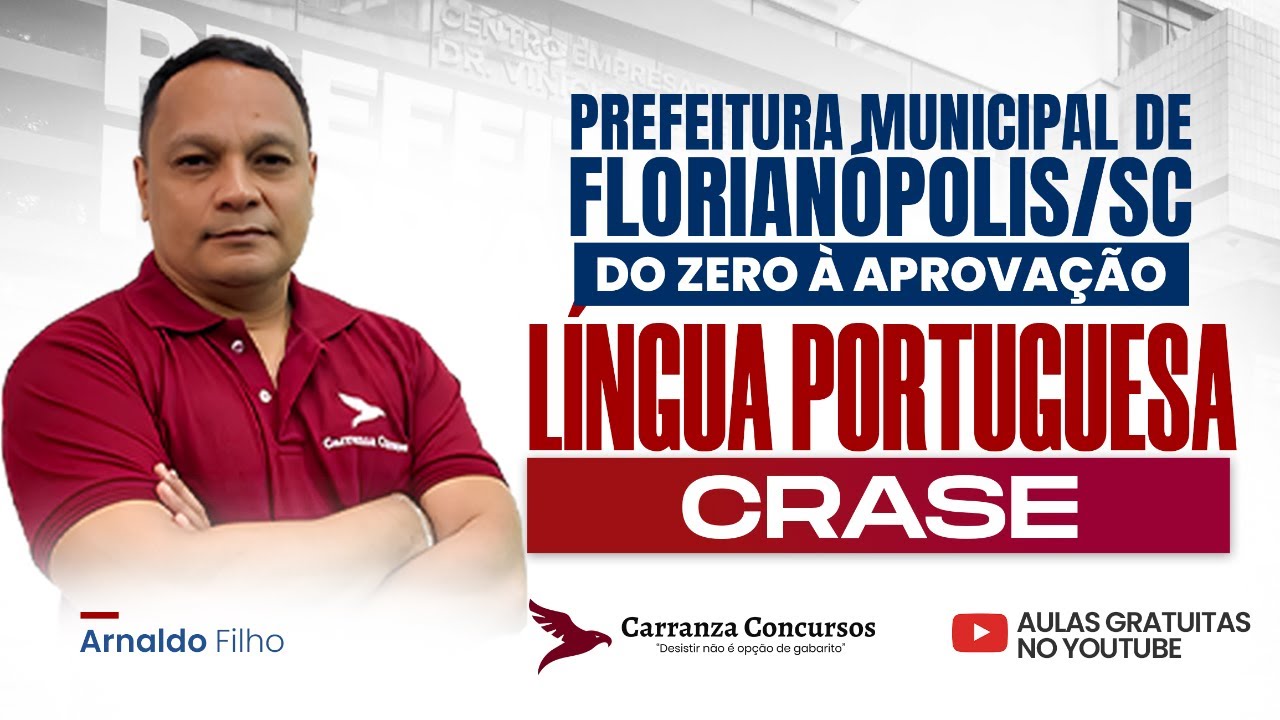 Concurso Florianópolis | Língua Portuguesa para Prova de Concurso Público