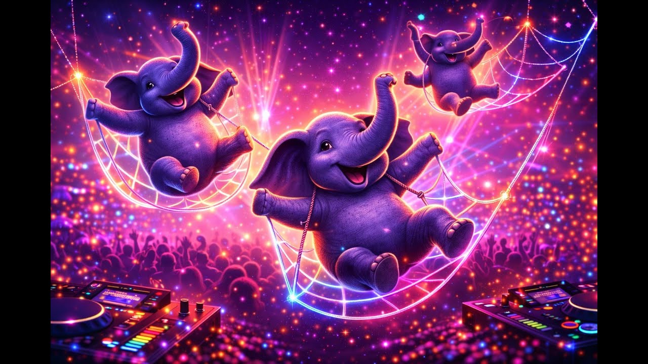 UN ÉLÉPHANT QUI SE BALANÇAIT