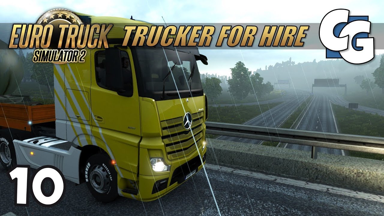 [ETS2] Trucker for Hire - Ep. 10 - Role-playing Multi Drops - ETS2 ProMods 2.17 Let's Play