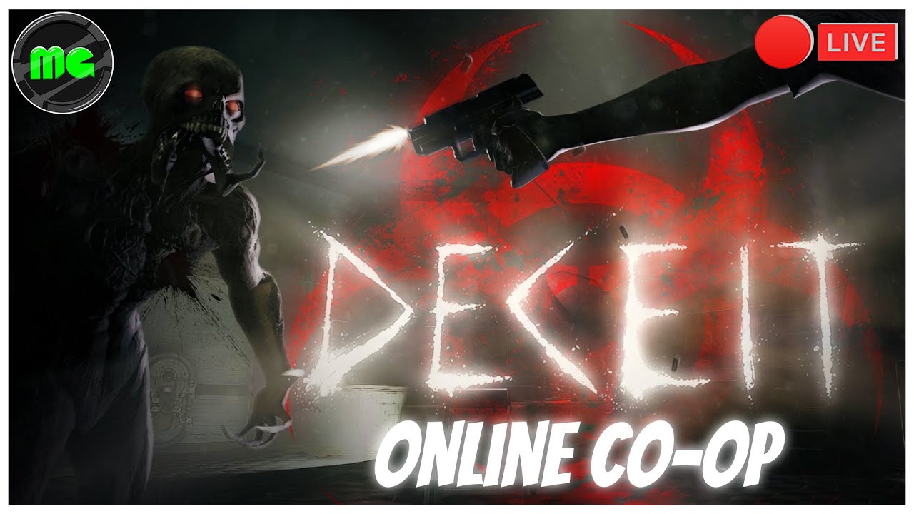 🔴Be the Ghost & Survivor👻!! DECEIT Online Co-Op PC Gameplay | Manguni Gamer