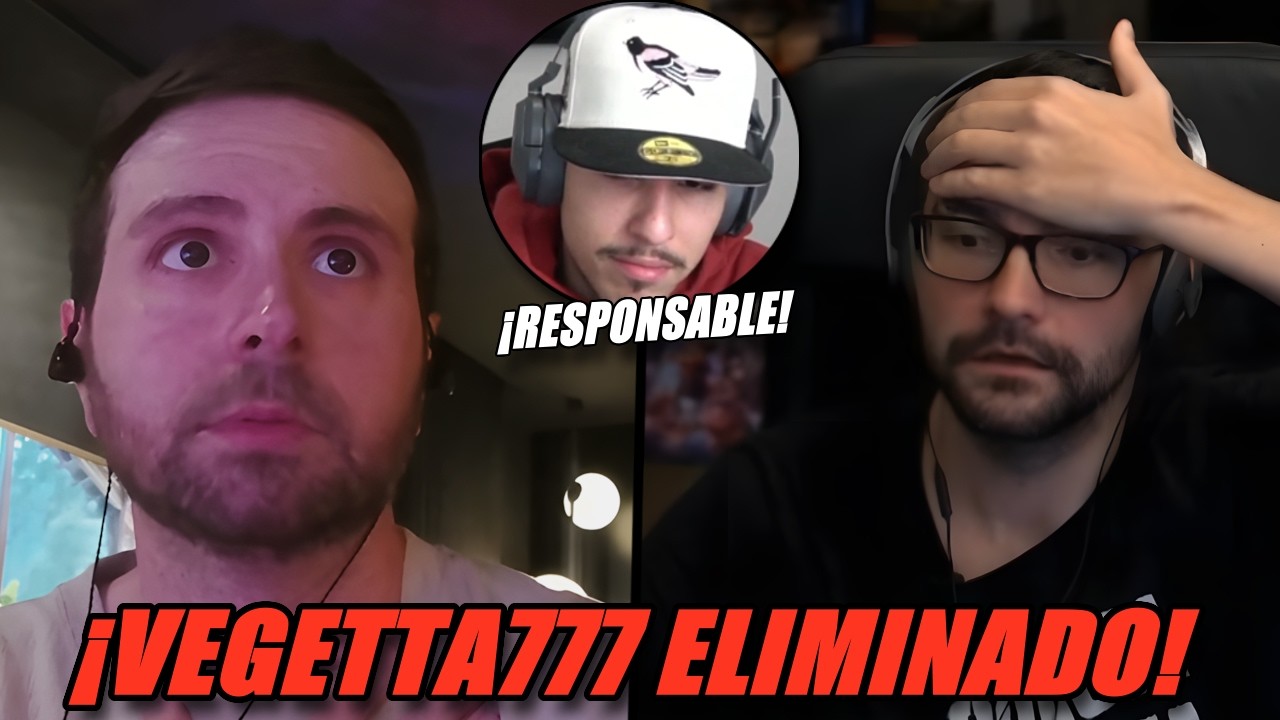 STREAMERS REACCIONAN a la ELIMIACIÓN de VEGETTA777 😭 | SQUID CRAFT GAME 4