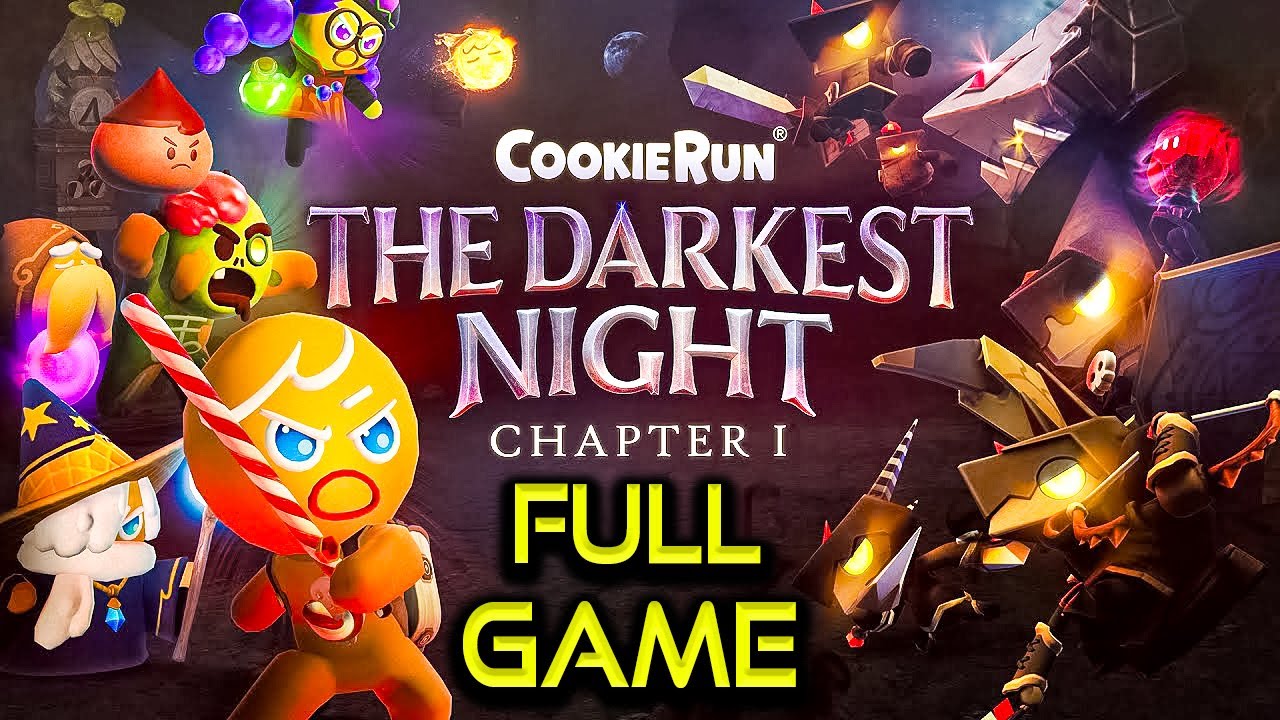 CookieRun: The Darkest Night Chapter 1 | Full Game Walkthrough | No Commentary