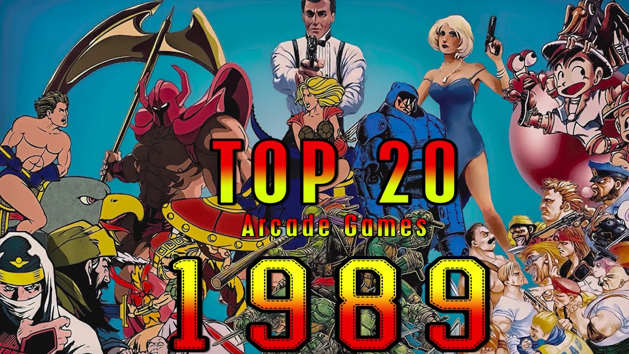 TOP 20 Arcade Games of 1989