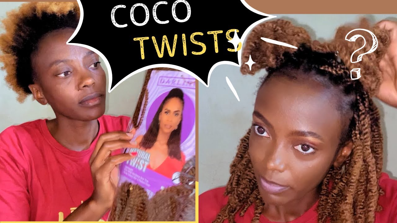 COCO TWISTS EASY TUTORIAL | NATURAL TWIST #cocotwists