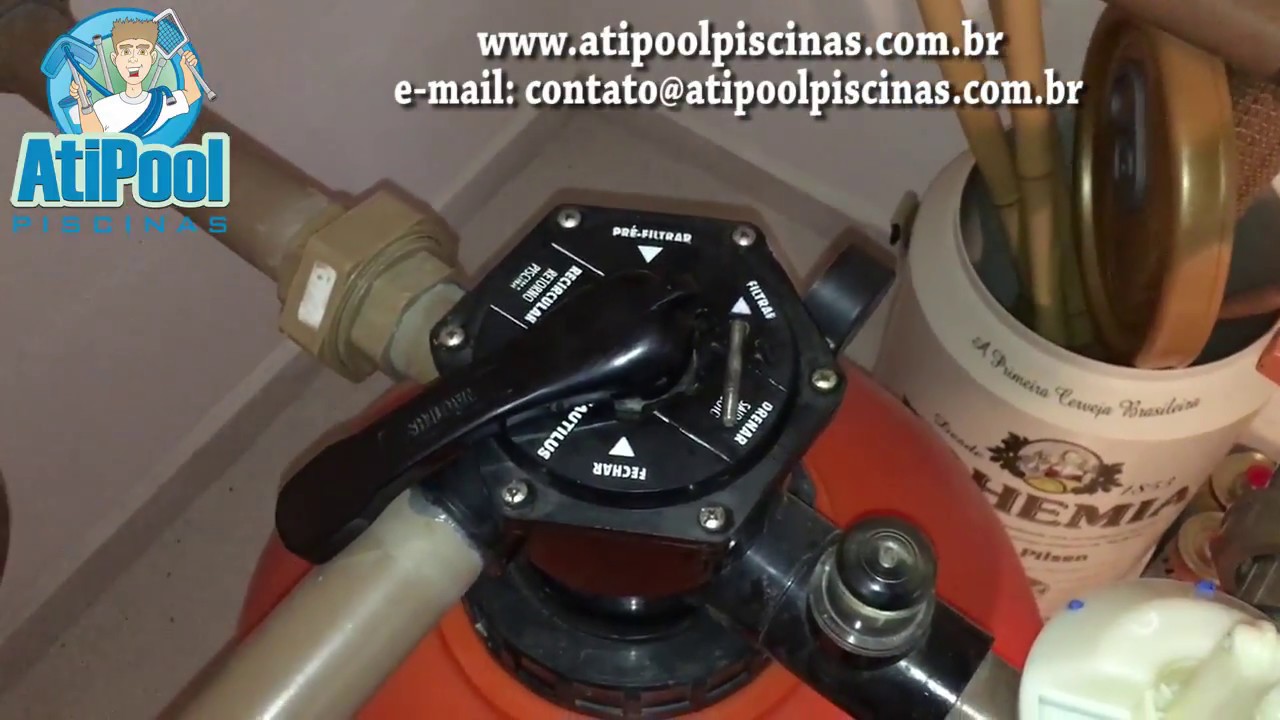 Manutenção Cabeçote Filtro Piscina - Troca do Prato Desviador