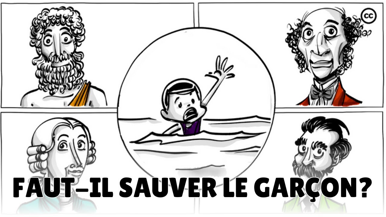Faut-il sauver le garçon ? Les opinions différentes de 4 grands penseurs