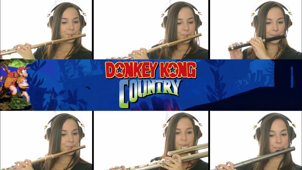Donkey Kong Country: Aquatic Ambience Flute Cover | With Sheet Music!