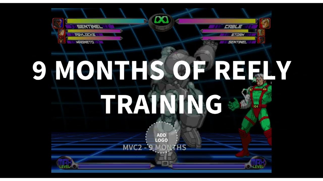 MVC2 SENTINEL 9 MONTHS OF TRAINING #mvc2 #sentinel #marvelvscapcom #refly #fgc 