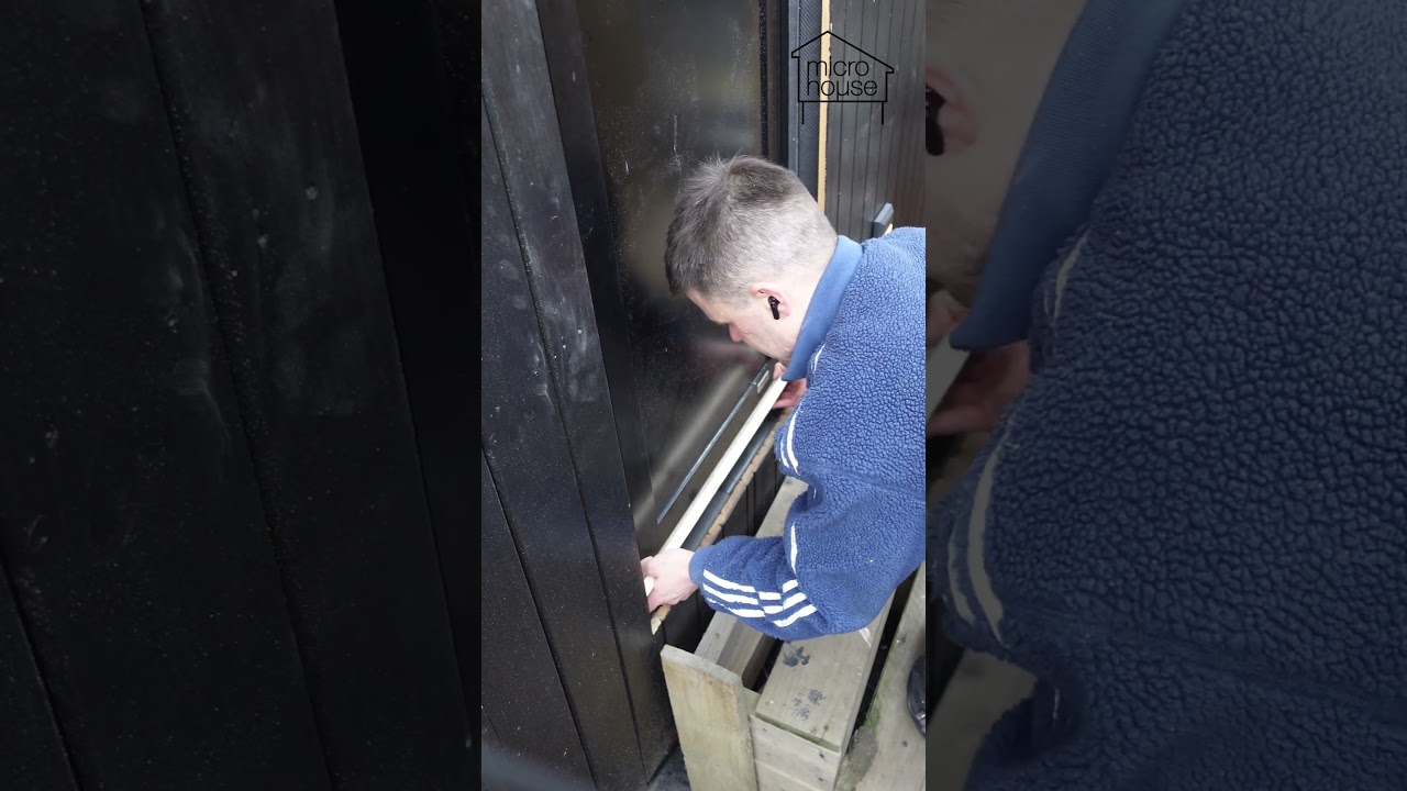Passivhaus door install 🚪