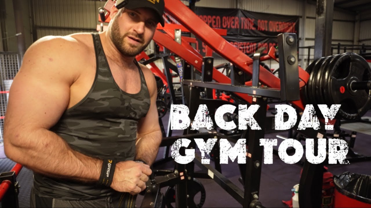 Back Workout and Gym Tour at The Cave, Corby