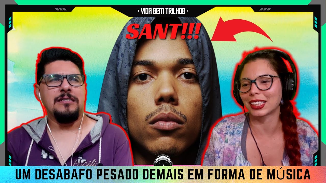 Roqueiros reagindo a RAP - SANT - 04 - Coragem [Primeira Reação Vida Sem Trilhos] REACT VST