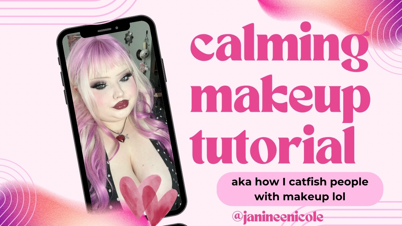 a calming makeup tutorial ♡ janineenicole