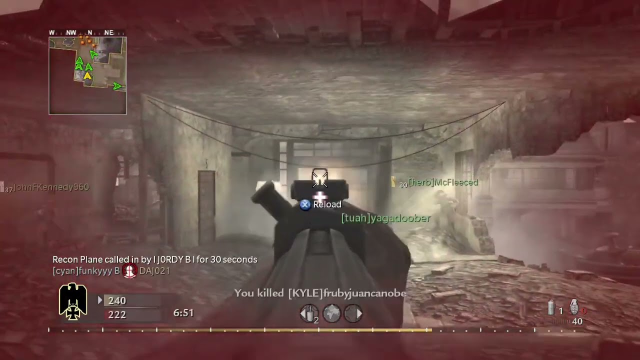 Cod WaW | Team Deathmatch On Asylum | Xbox One 2025