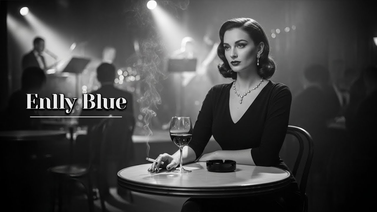 Enlly Blue - Firelight & Whiskey | Soul Blues Groove (Retro Club Jam, 1950s Bar Blues Style)