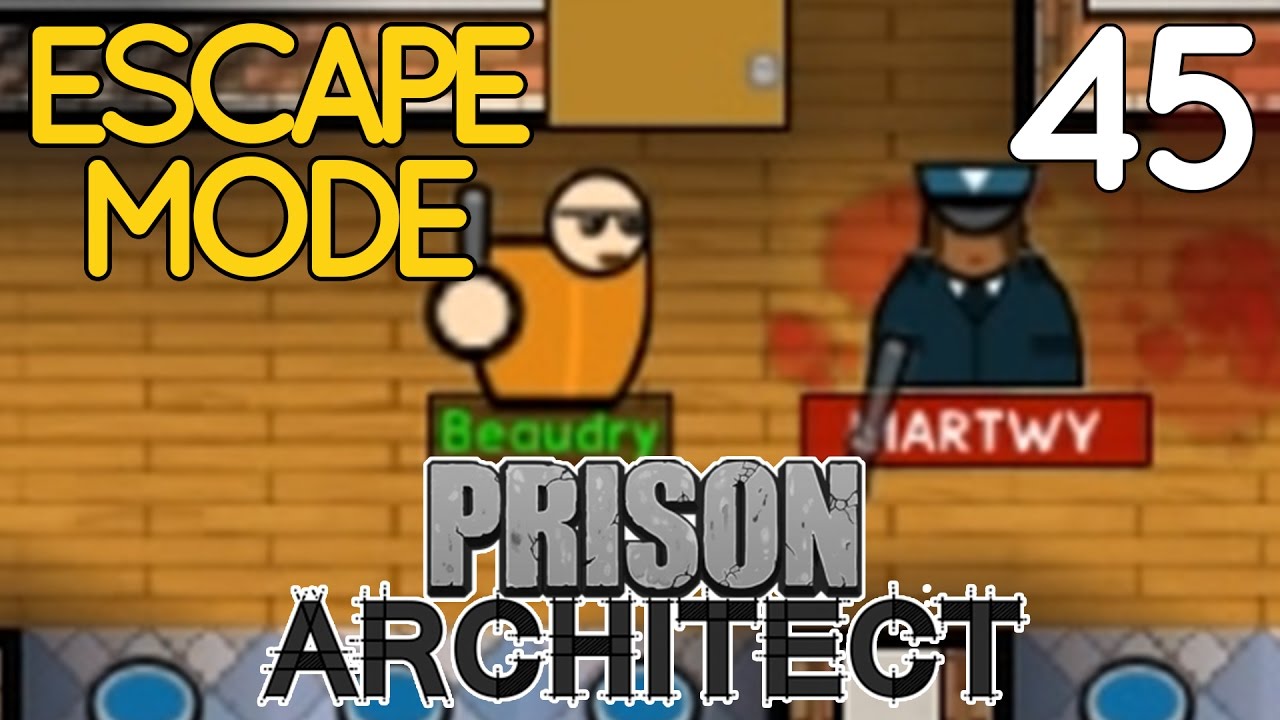 Prison Architect ESCAPE MODE [#45] ZABIJAMY BY UCIEC!