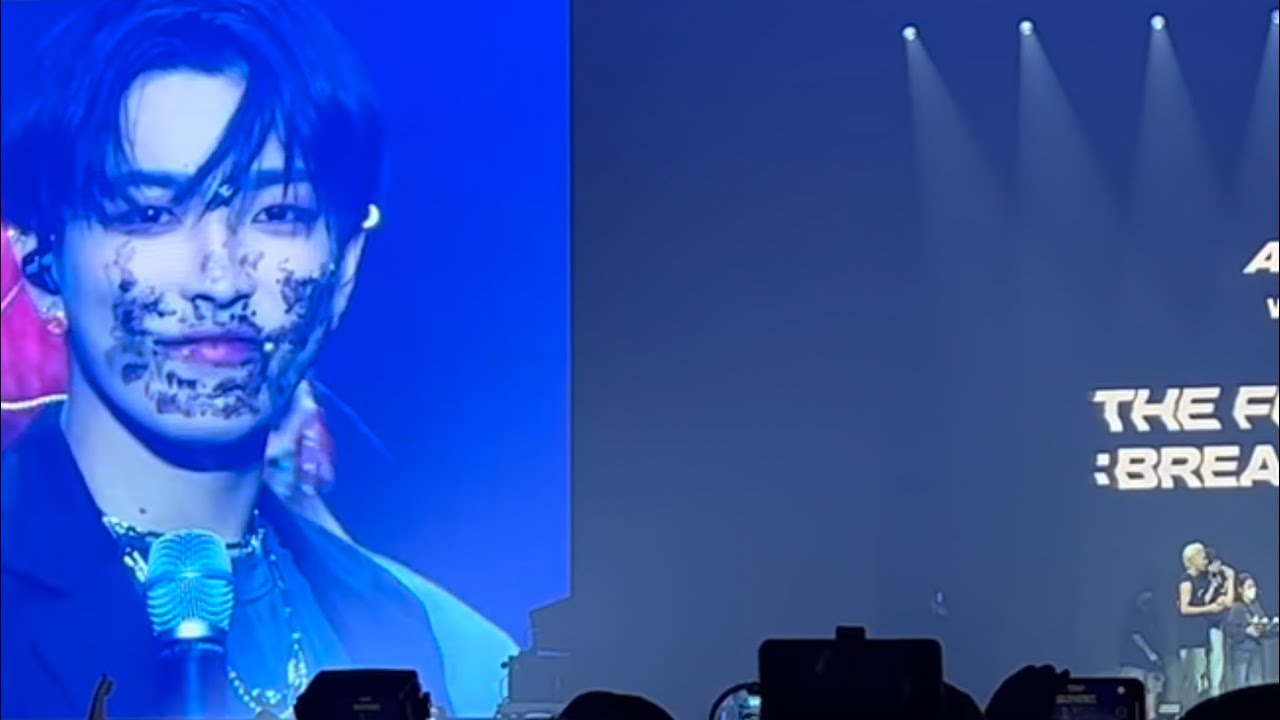 HONGJOONG BIRTHDAY CAKE SMASH | ATEEZ (에이티즈) FELLOWSHIP: BREAK THE WALL | ANAHEIM | 11/07/22 | 4K