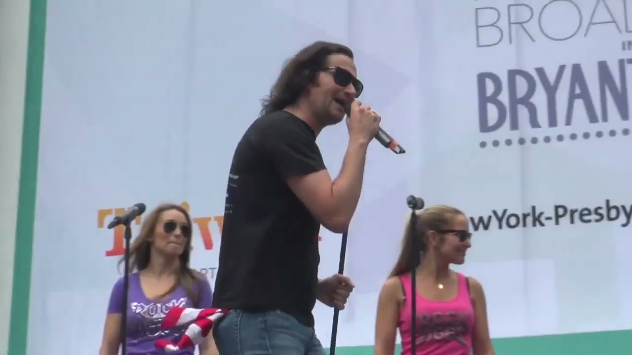 He's Back! Constantine Maroulis Returns to ROCK OF AGES in Bryant Park!