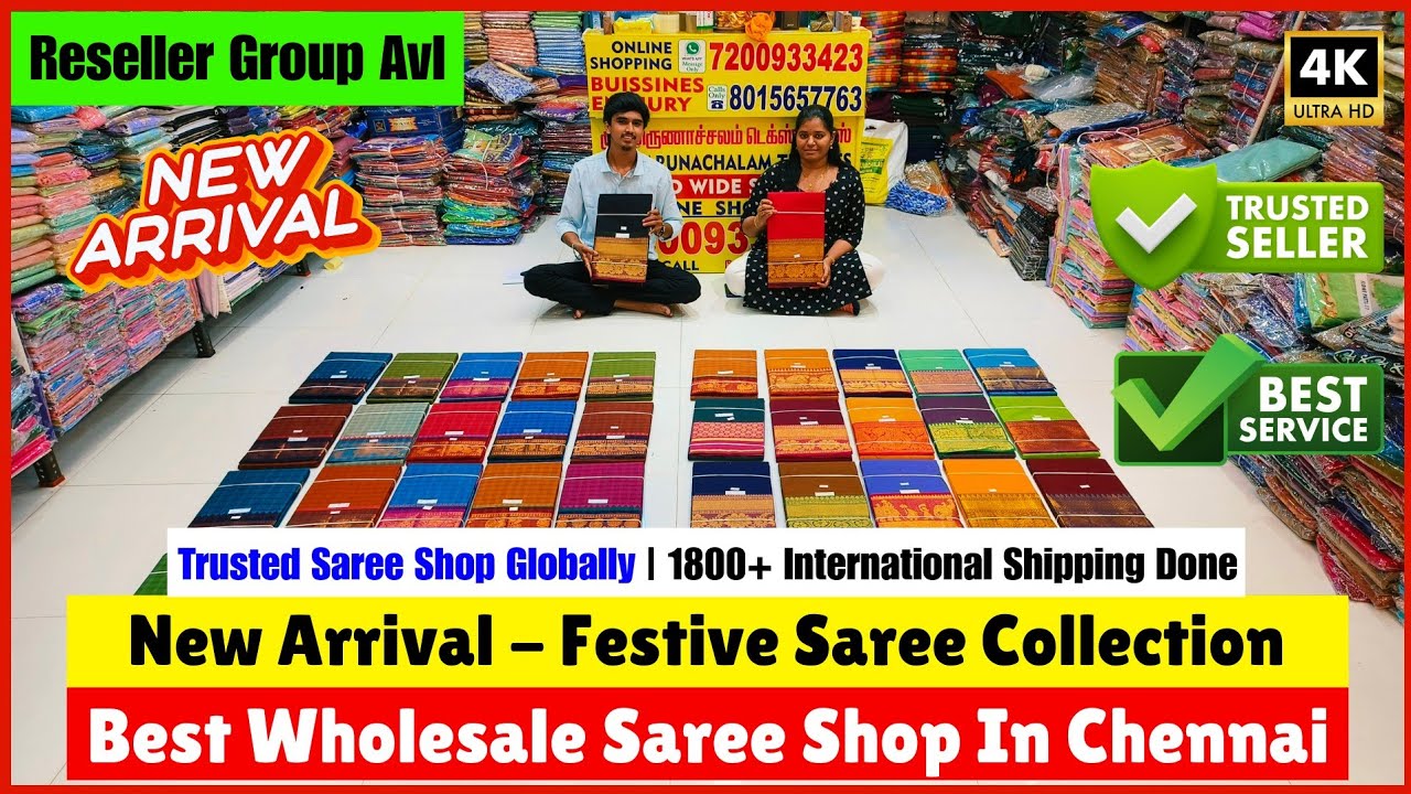 ➡️💥 Best Saree Shop In Chennai 💥 Sree Arunachalam Textiles Vannarapettai | Priya just know fashion