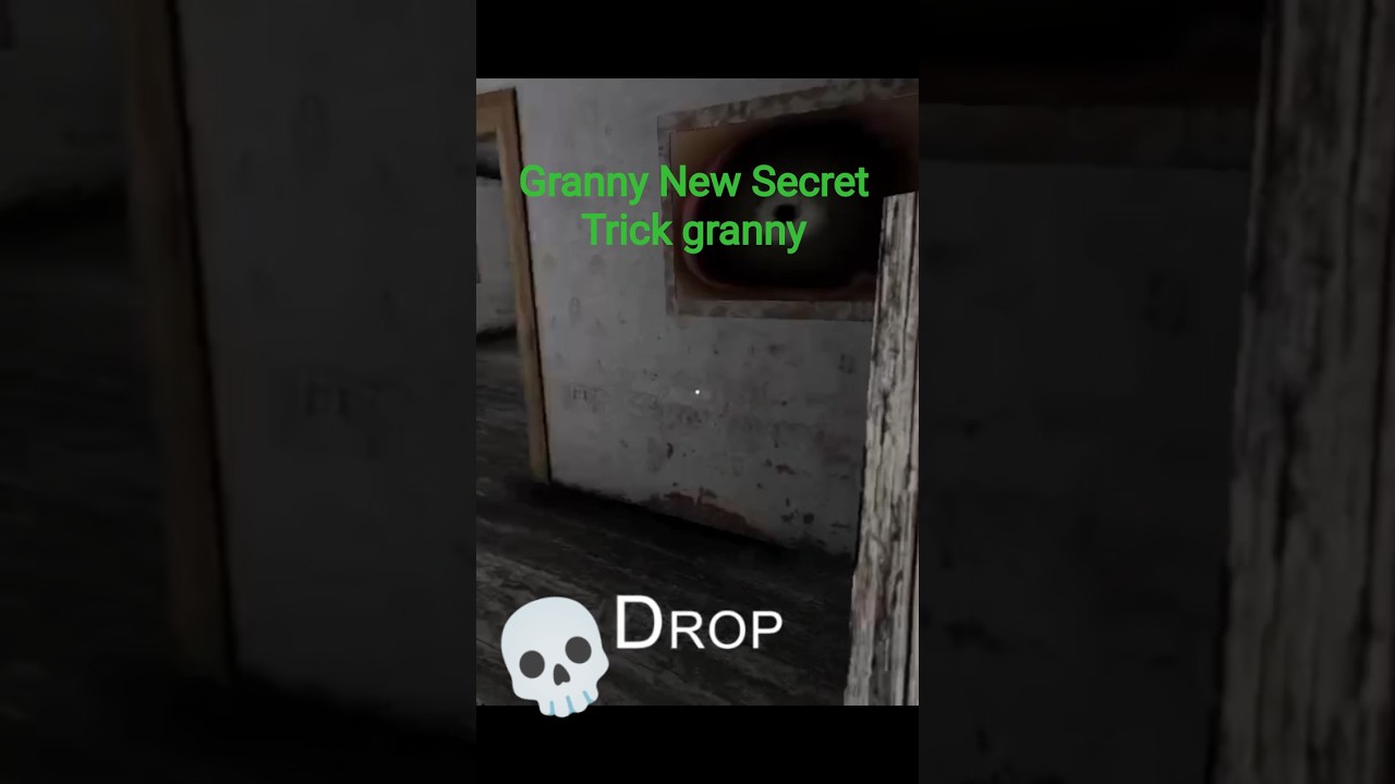 Granny New Secret 💀😮&zwj;💨 Trick #granny# short video 😈