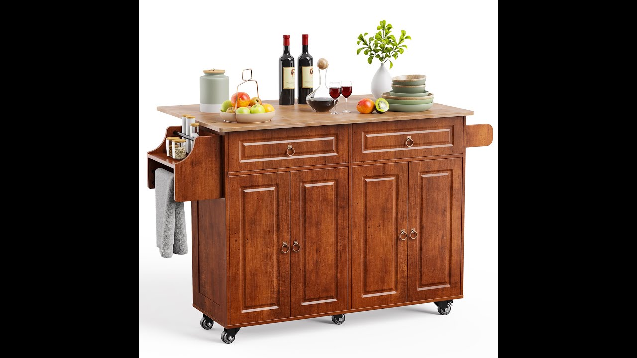 How to assemble Qsun Kitchen Island