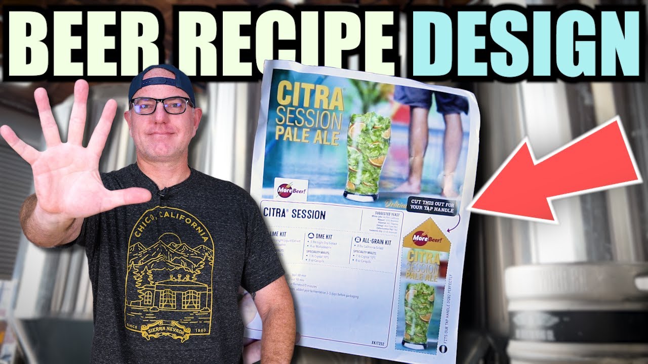 5 TIPS for BEER RECIPE DESIGN | MoreBeer!