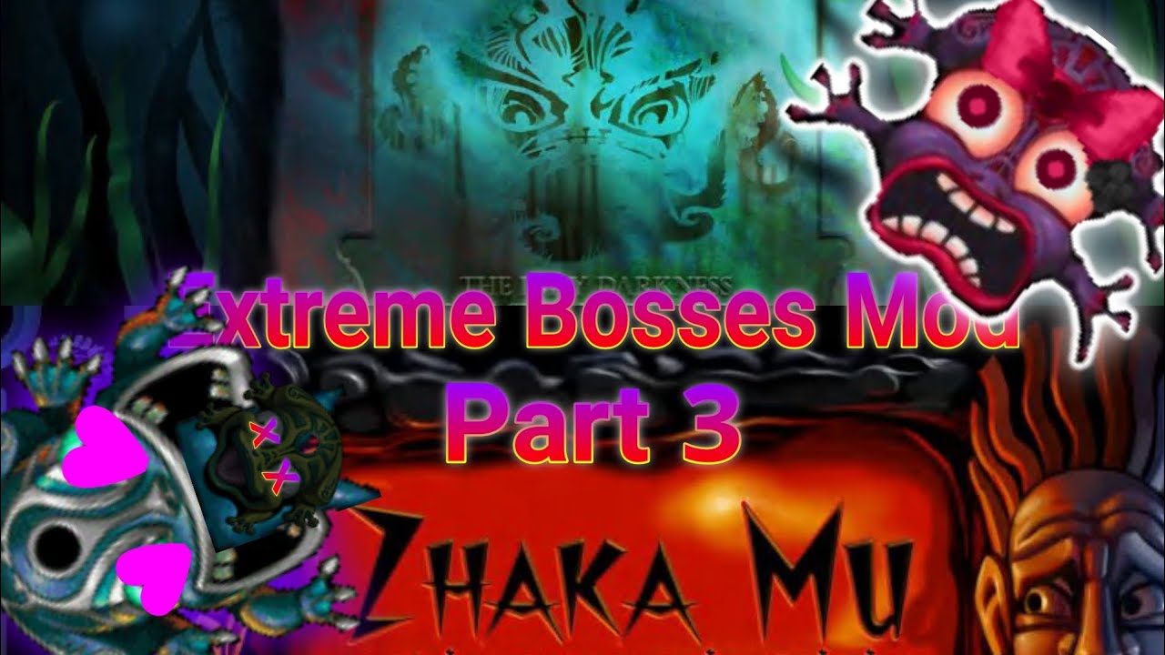 Zuma’s Revenge EXTREME BOSSES MOD | Part 3: Cephalo Ha & Zhaka Mu | Gameplay 600p30