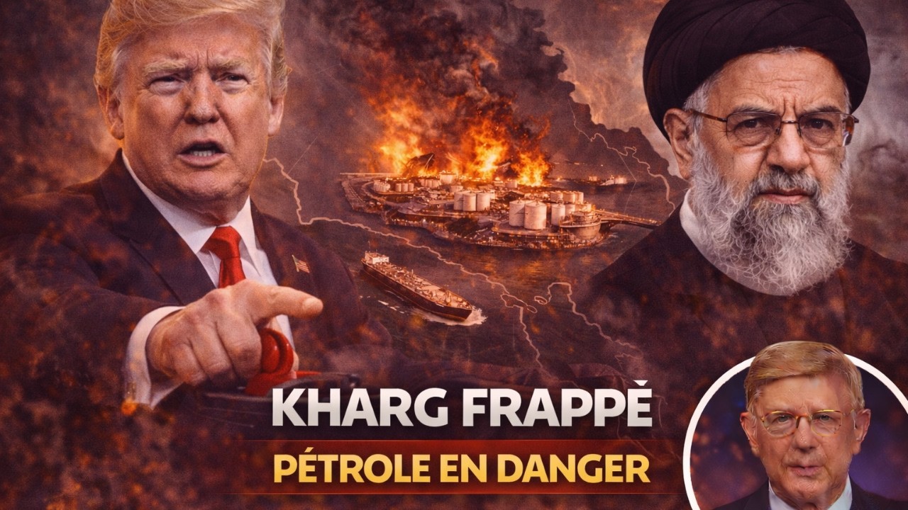 TRUMP FRAPPE KHARG — Il Vient d'Activer la Bombe Que l'Iran Attendait Depuis 15 Jours