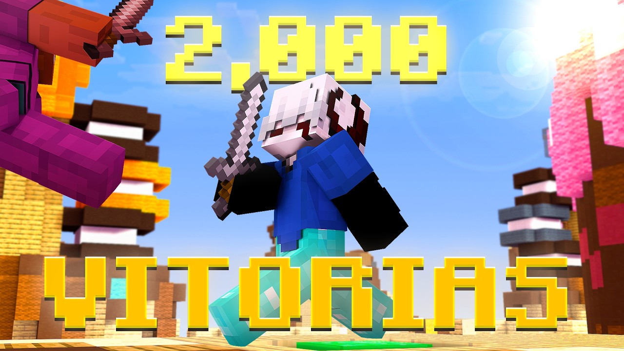 Peguei 2000 WINS no BEDWARS do MUSH!