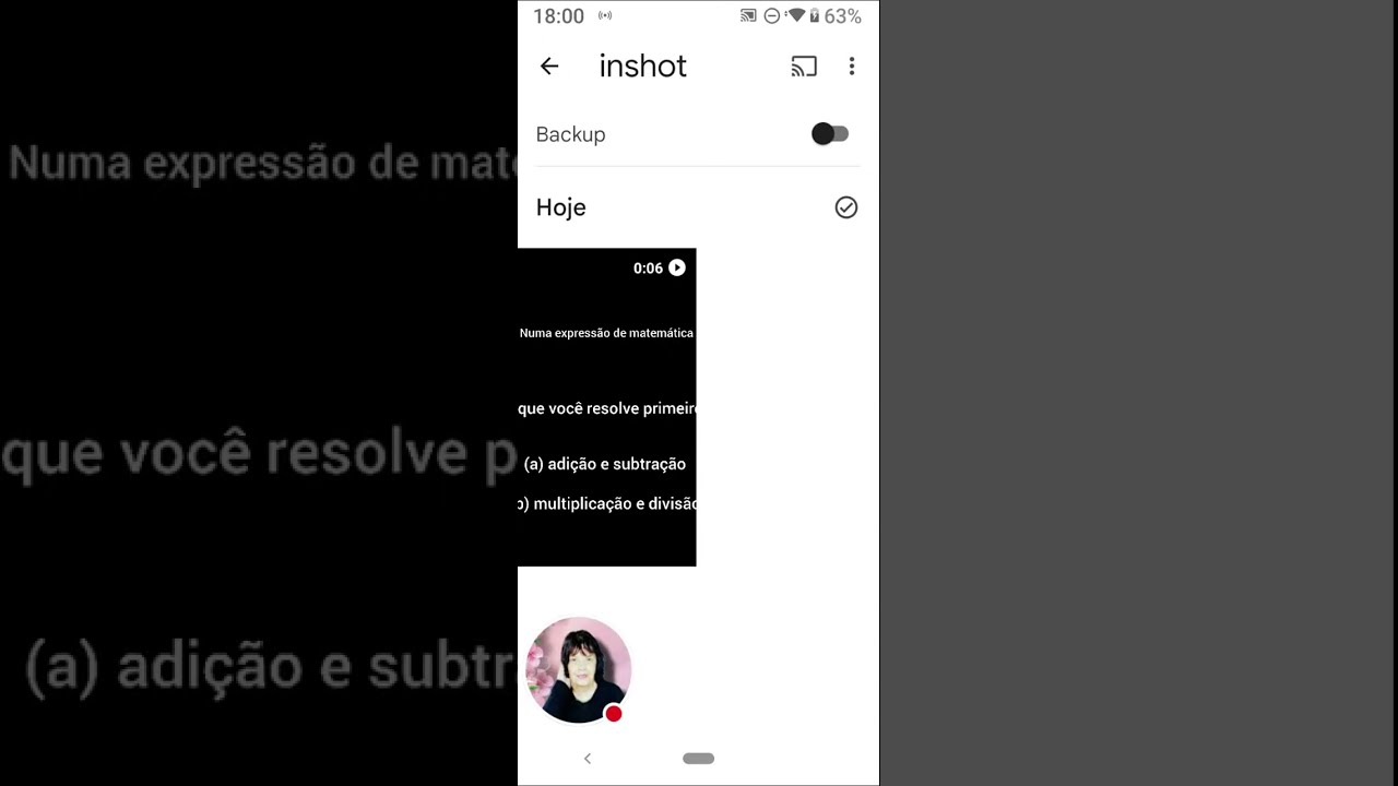 cantinho da vovó P .S está ao vivo!  (Matemática) Quem é gênio venham responder.