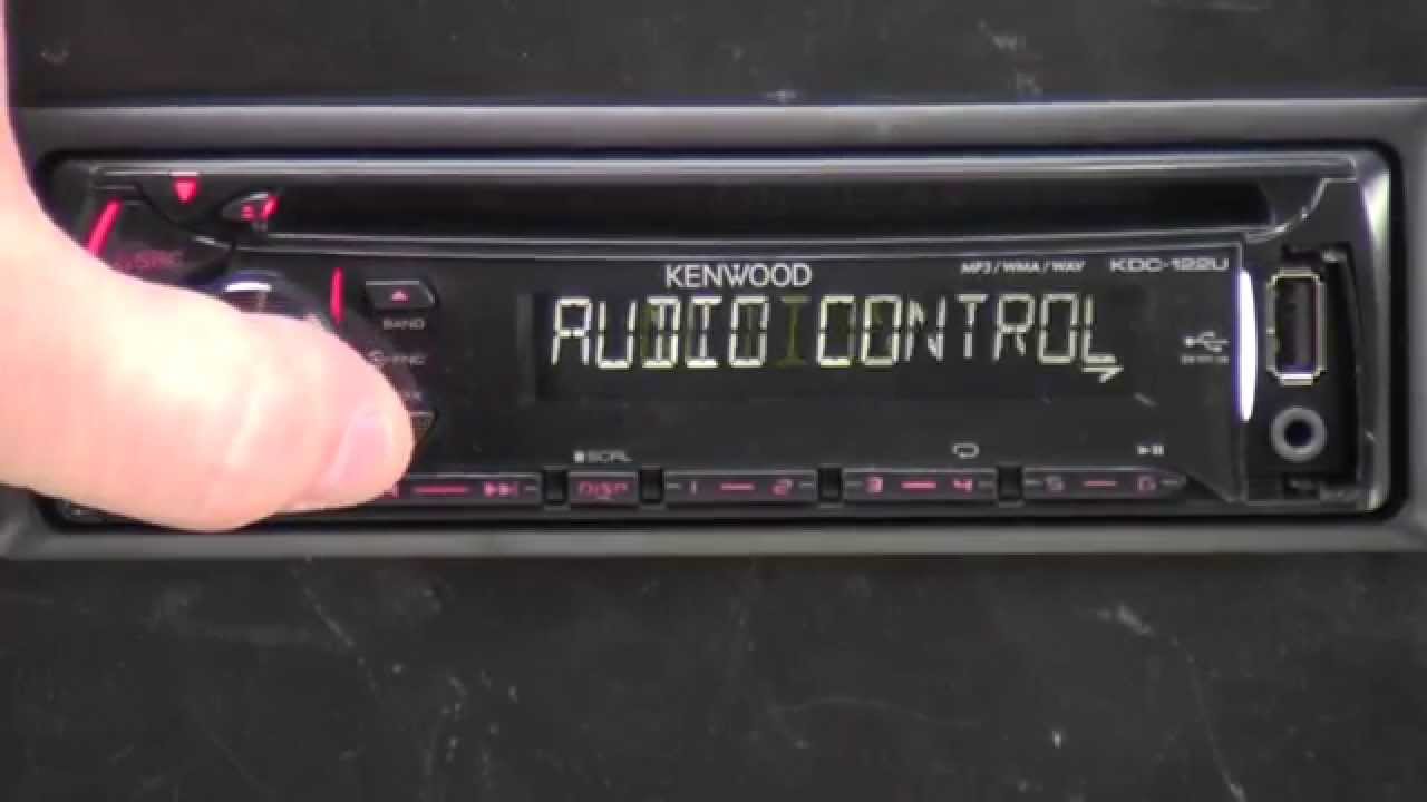 Kenwood KDC-122U - Out Of The Box