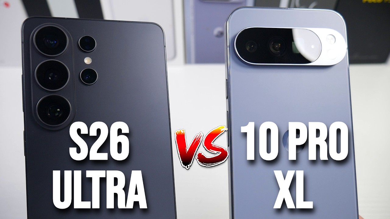 Google Pixel 10 Pro XL против S26 Ultra (тест камеры, PUBG, дисплей, скорость и динамики)