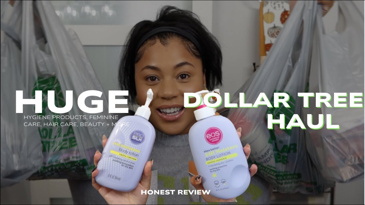 HUGE Dollar Tree Haul | Makeup, Feminine Products, Skin Care, Oral Hygiene + More